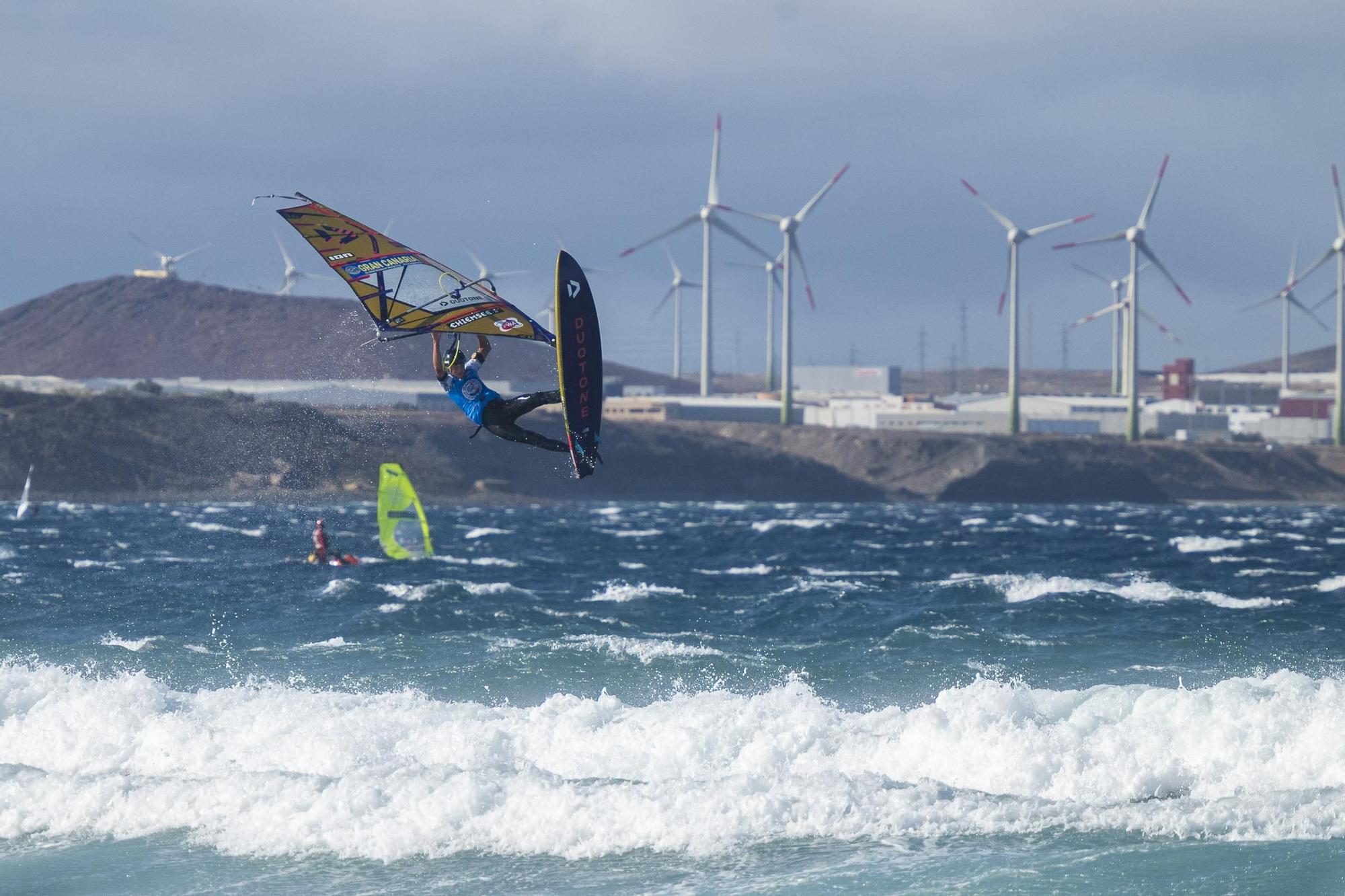 Primera jornada del Mundial de Windsurf de Pozo Izquierdo