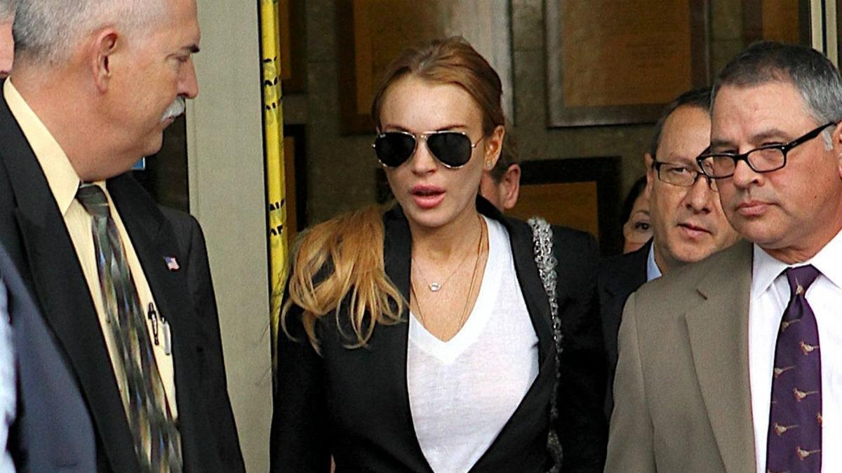 Lindsay Lohan en los juzgados