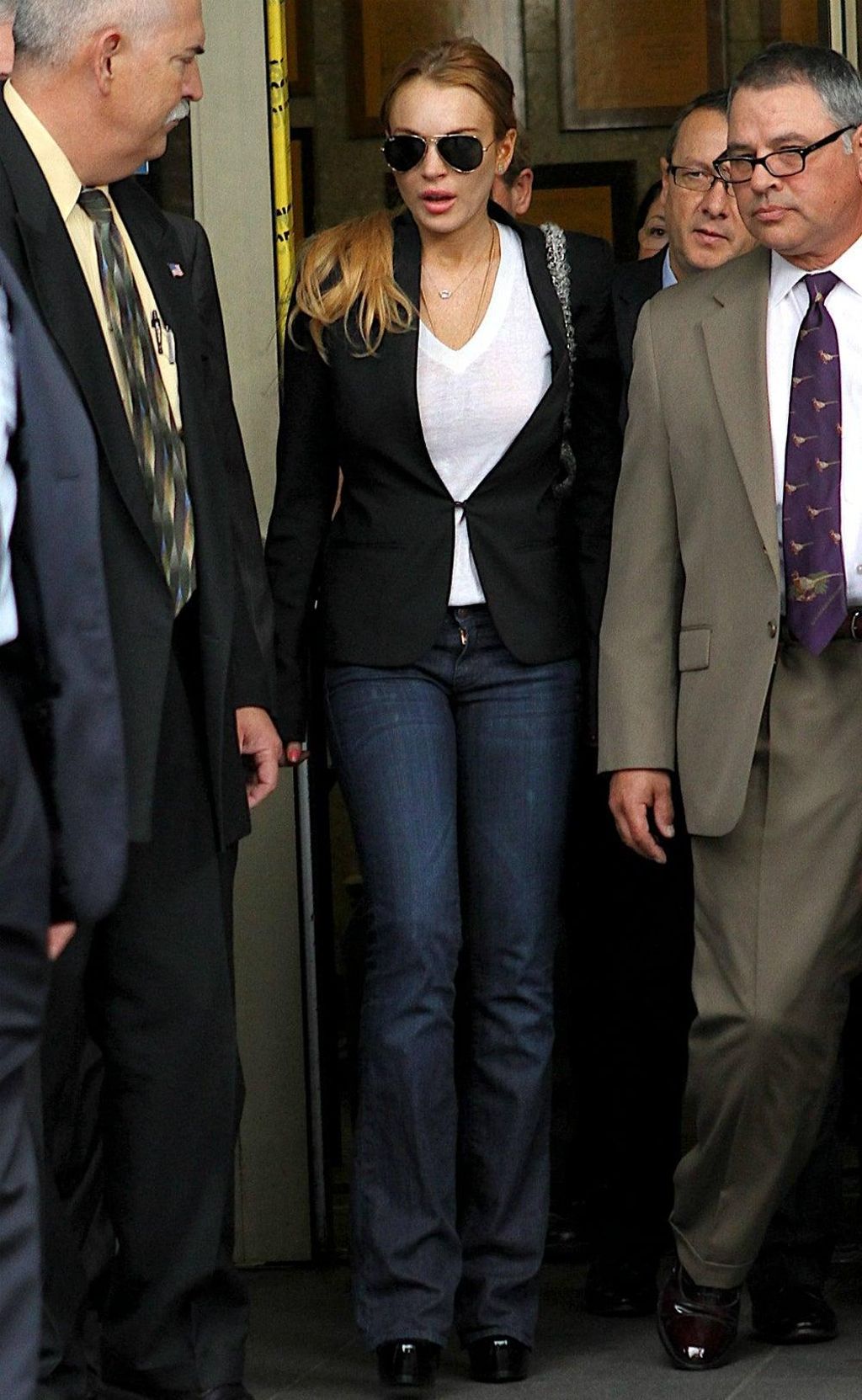 Lindsay Lohan en los juzgados