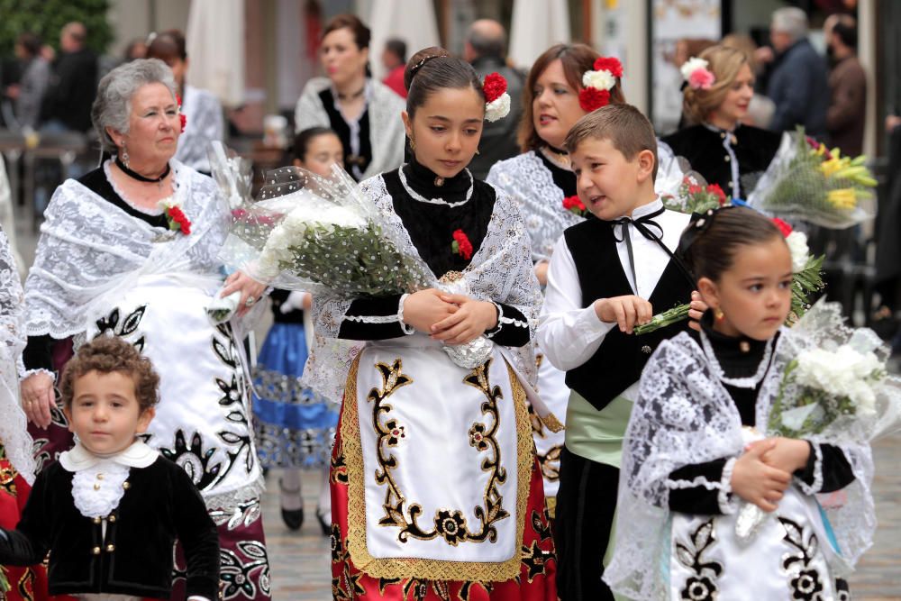 Ofrenda floral a la Virgen de la Caridad de Cartagena