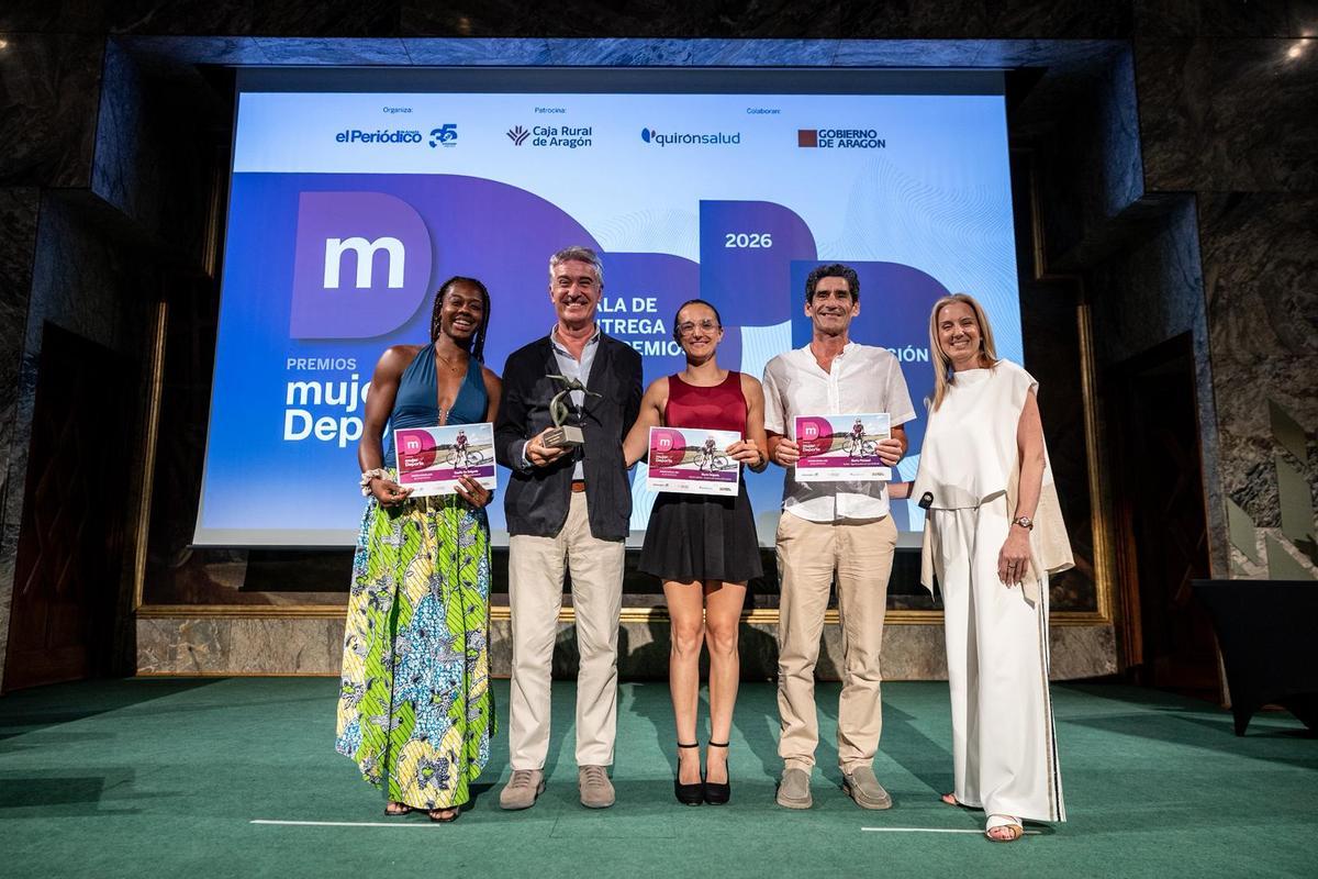 EN IMÁGENES | Premios Mujer y Deporte de EL PERIÓDICO DE ARAGÓN EN IMÁGENES | Premios Mujer y Deporte de EL PERIÓDICO DE ARAGÓN