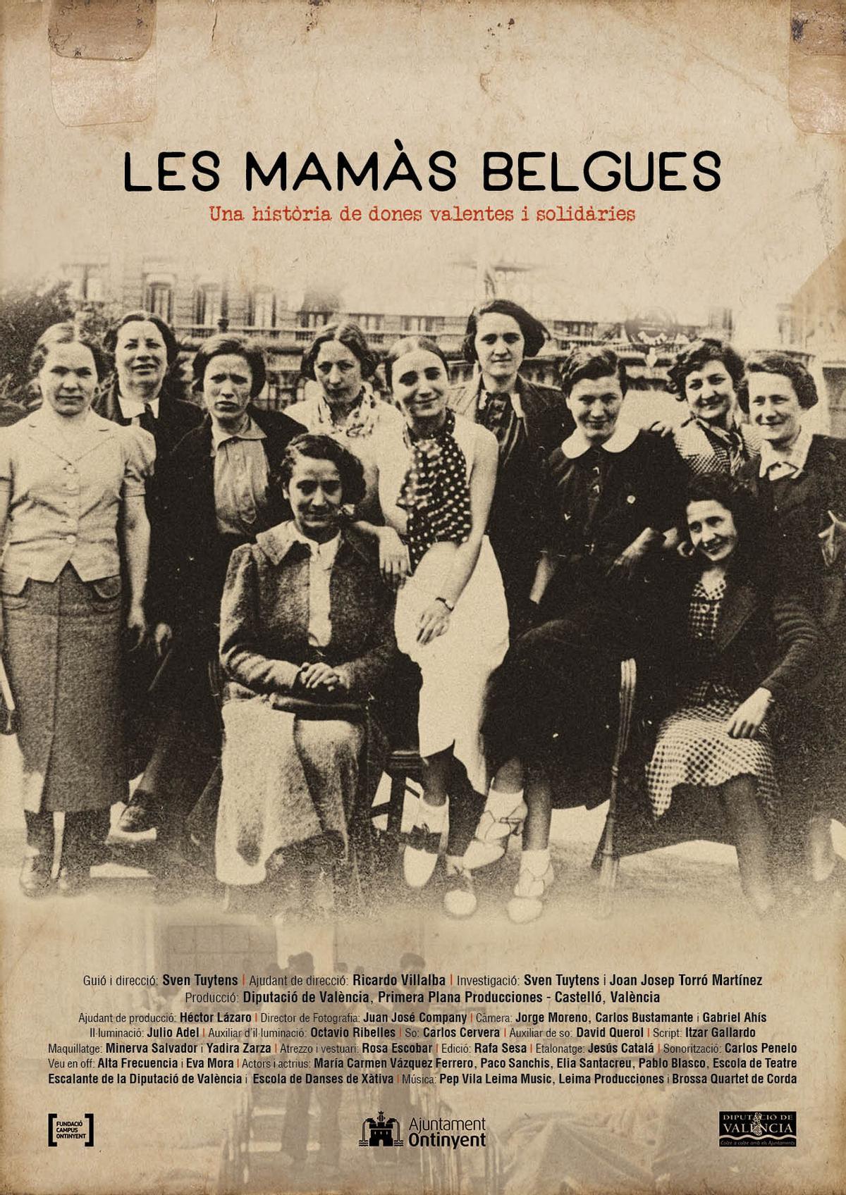 Portada del documental ‘Las Mamás Belgas’, del realizador belga Sven Tuytens.