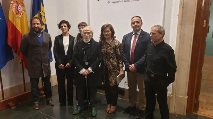 Ginés Liébana inaugura su muestra antológica en La Casa de la Moneda de Madrid