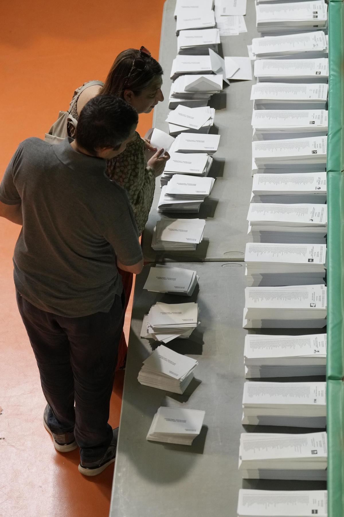 Jornada electoral en Cataluña