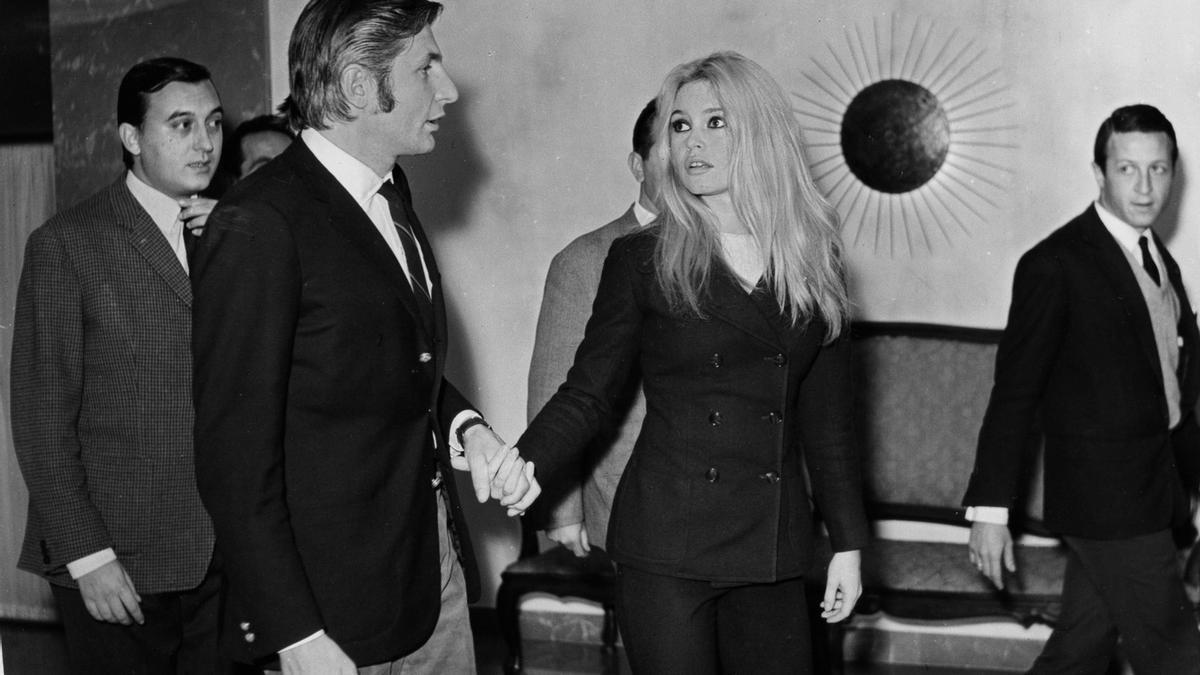 Brigitte Bardot mit Gunter Sachs.
