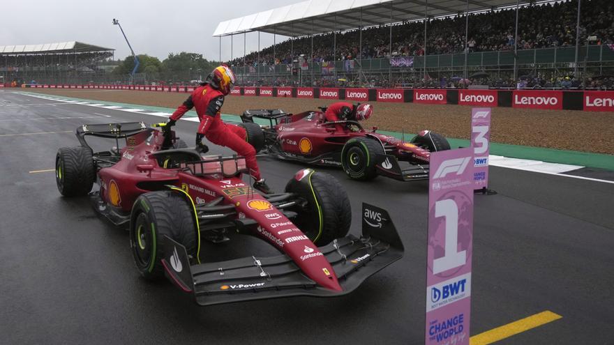 Alonso y Sainz saldrán 7º y 1º en el GP de Gran Bretaña