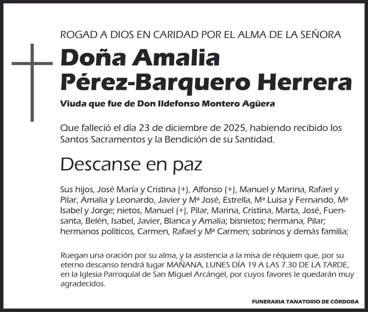 Amalia Pérez-Barquero Herrera
