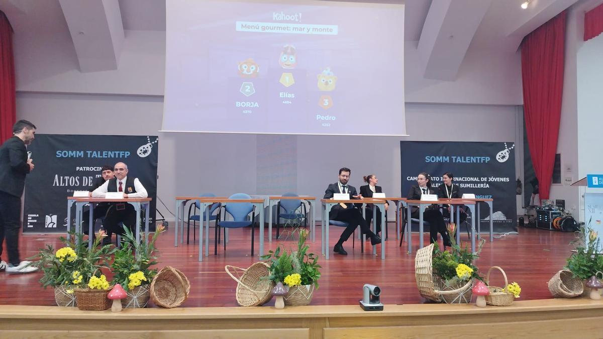 Un momento de la competición.