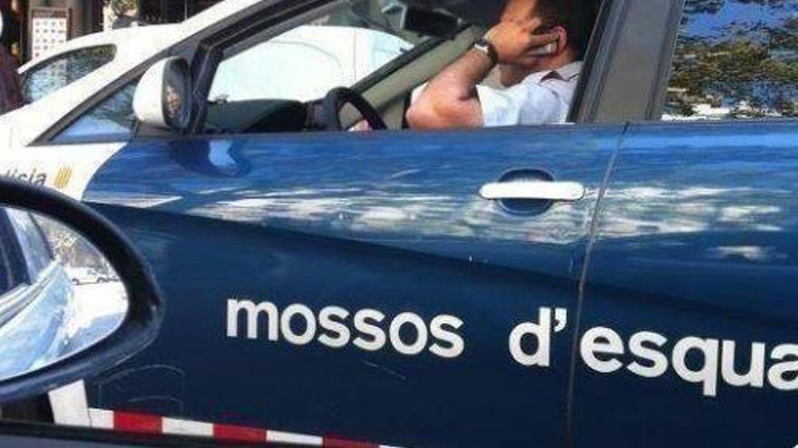 Cotxe patrulla dels Mossos d&#039;Esquadra