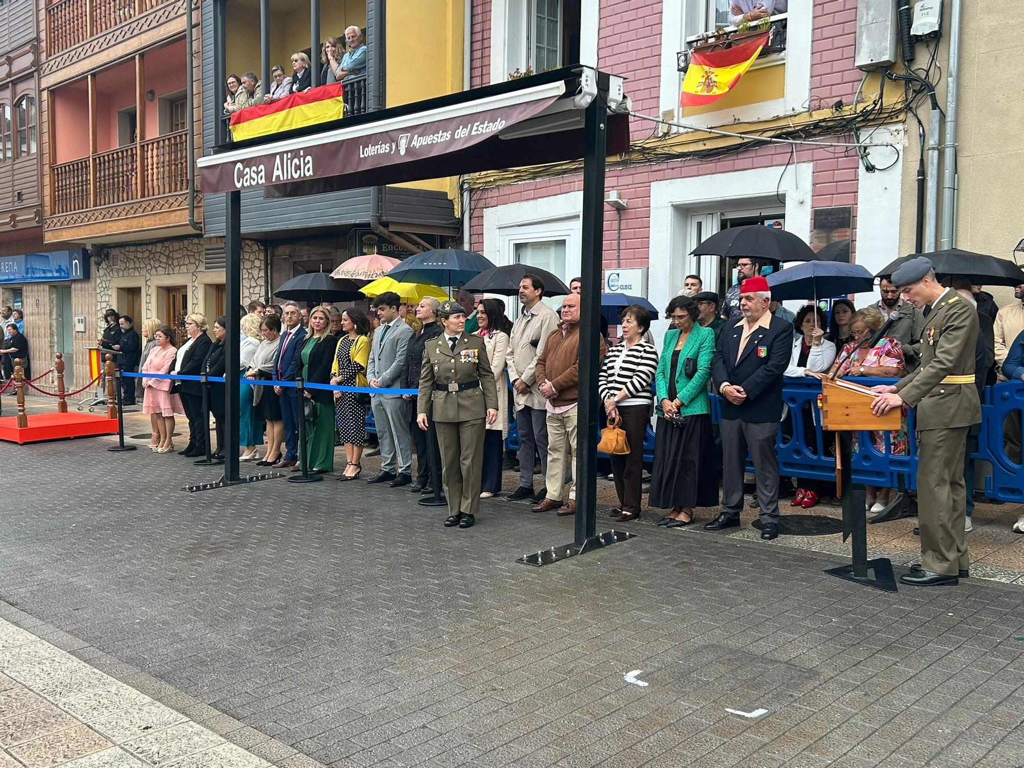 Jura de bandera civil en Noreña
