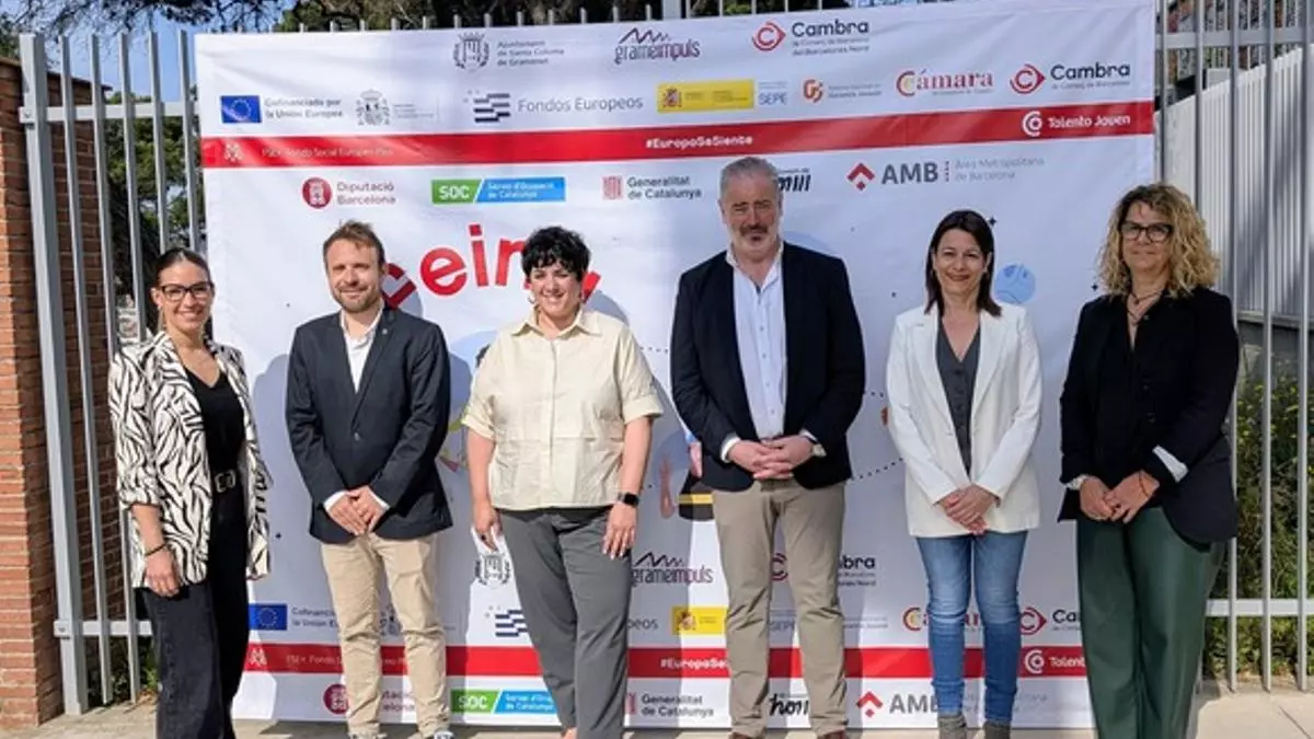Santa Coloma reúne a más de 500 participantes en la primera feria de ocupación del norte de Barcelona
