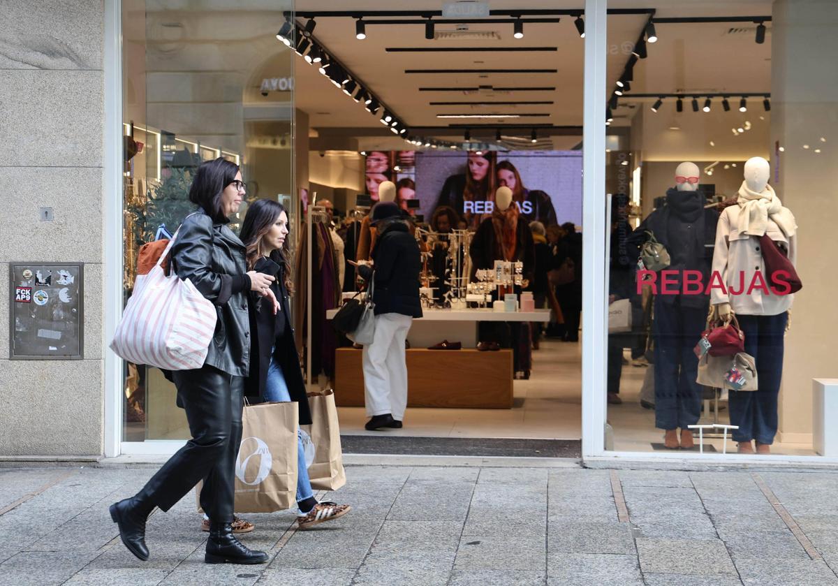 Vigo estrena unas rebajas de invierno «descafeinadas»
