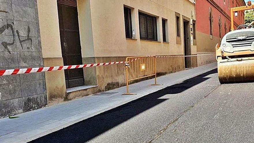 Igualada completa la remodelació de tres carrers