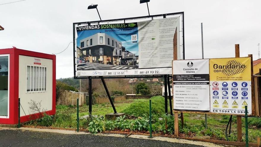 El Concello de Oleiros vende cinco parcelas de una puja que quedó desierta, ahora sin exigir plazos