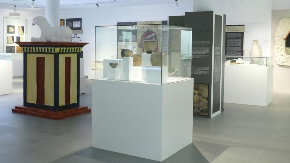 Interior del Museo Histórico Local de Nueva Carteya