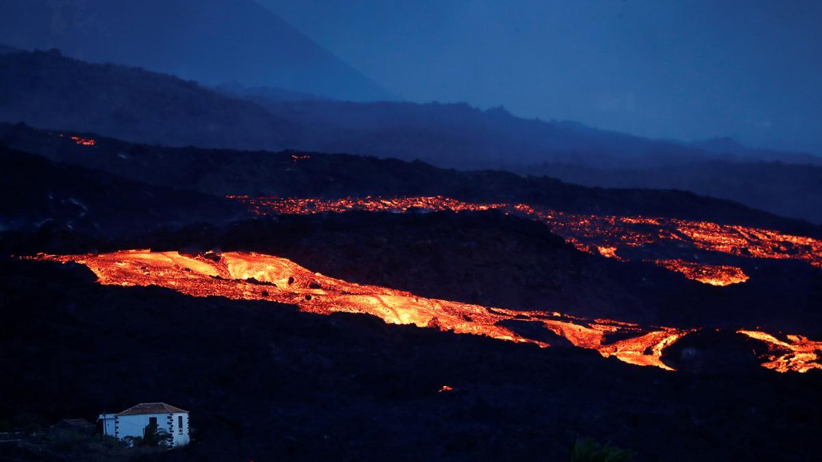 Erupción del volcán en La Palma