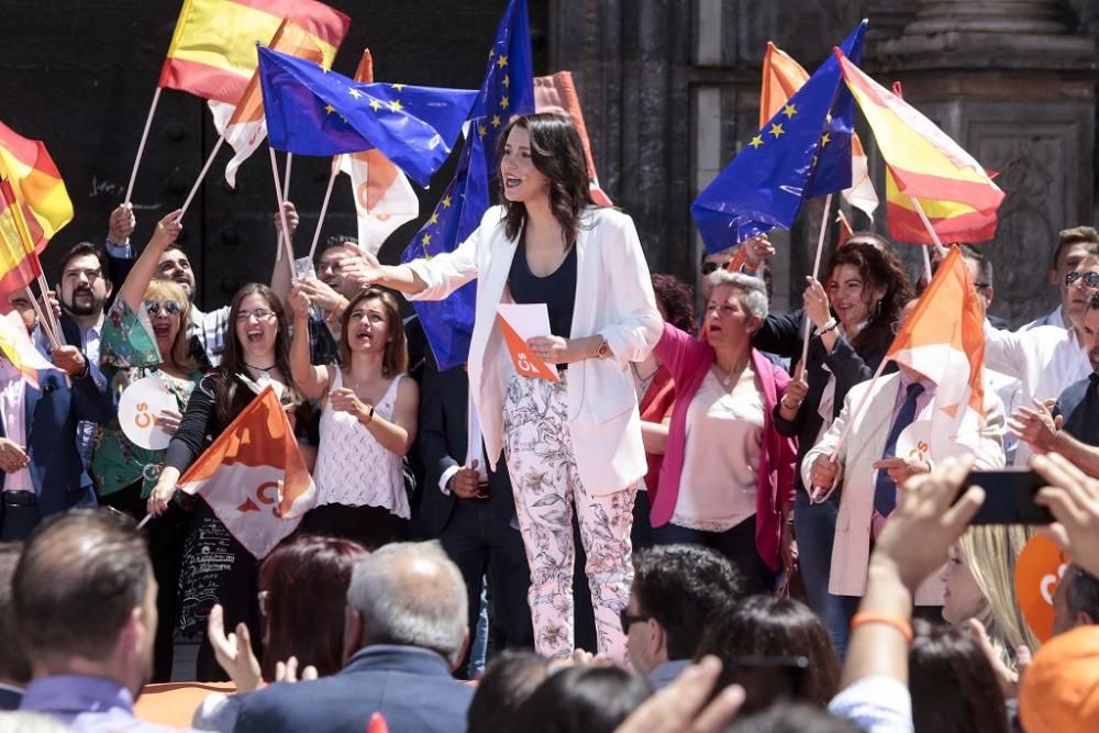 Inés Arrimadas en Murcia