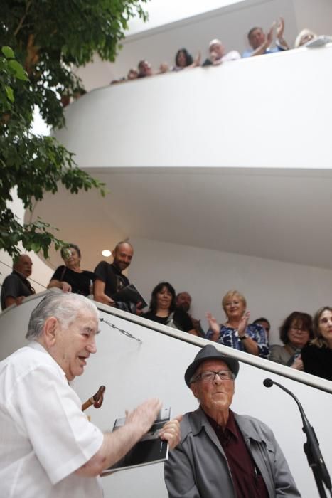 Inauguración de la exposición de Alejandro Mieres en el Museo Baroja