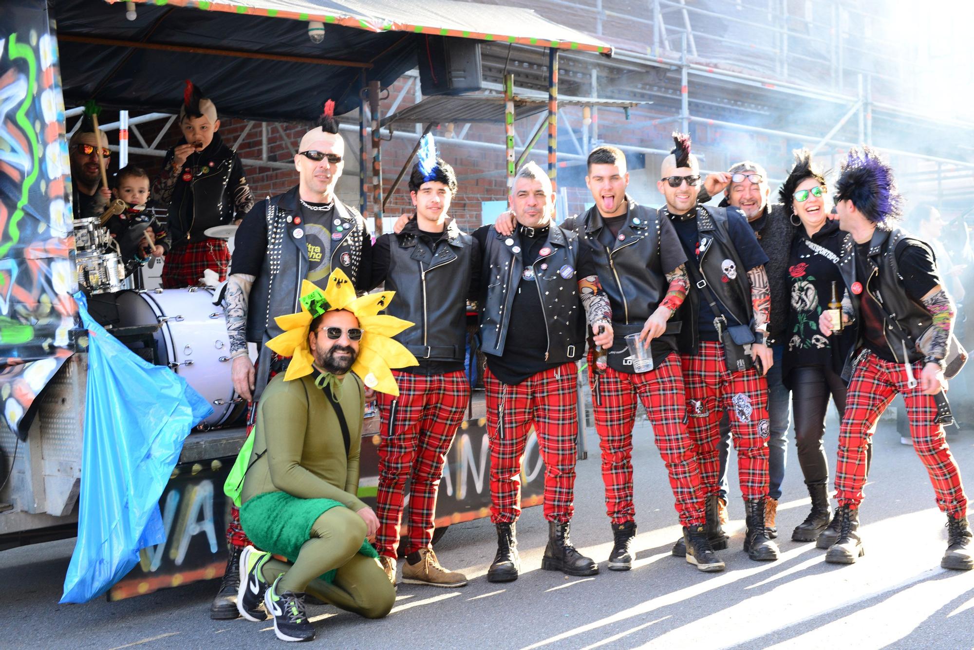 Moaña "llora" el fin del carnaval con el Enterro da Sardiña