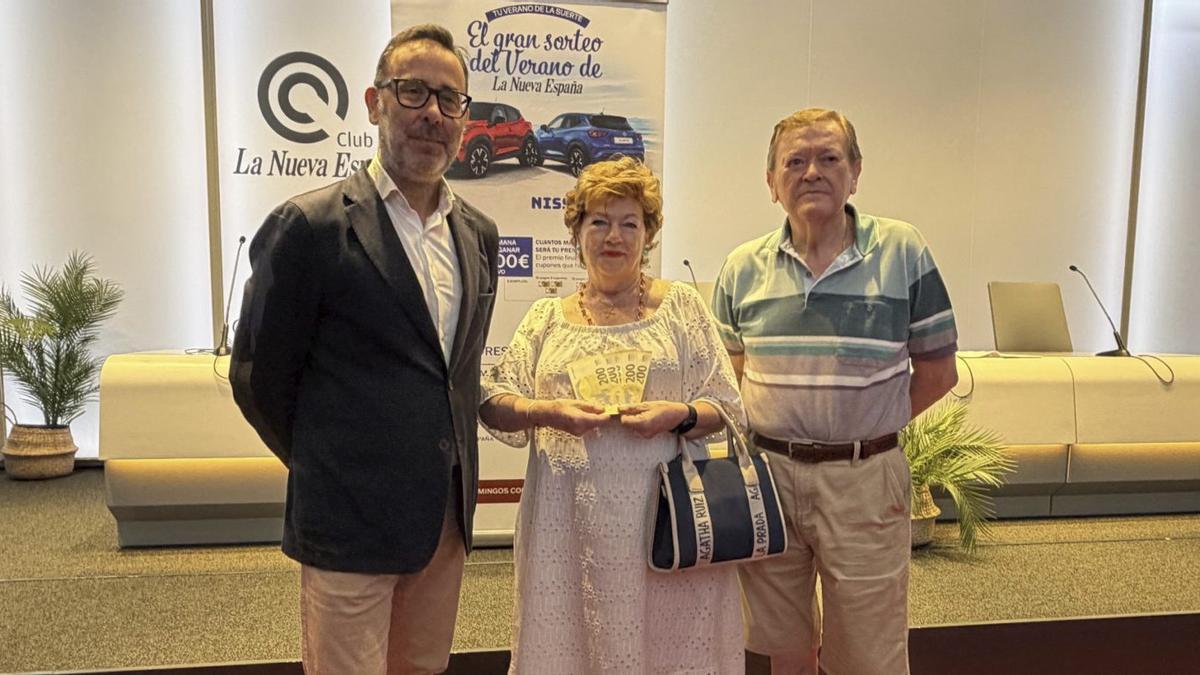 La ovetense Pilar Calvo gana el primer premio de 1.000 euros de LA NUEVA ESPAÑA
