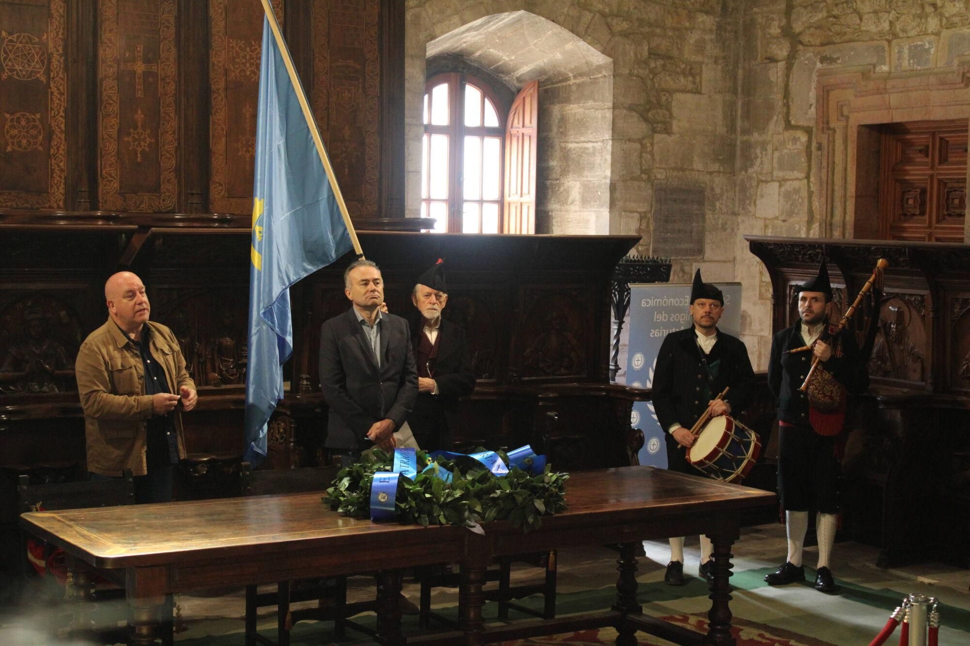 Varias asociaciones recrean el Oviedo el día que la Junta General asumió su soberanía y declaró la guerra a Napoleón