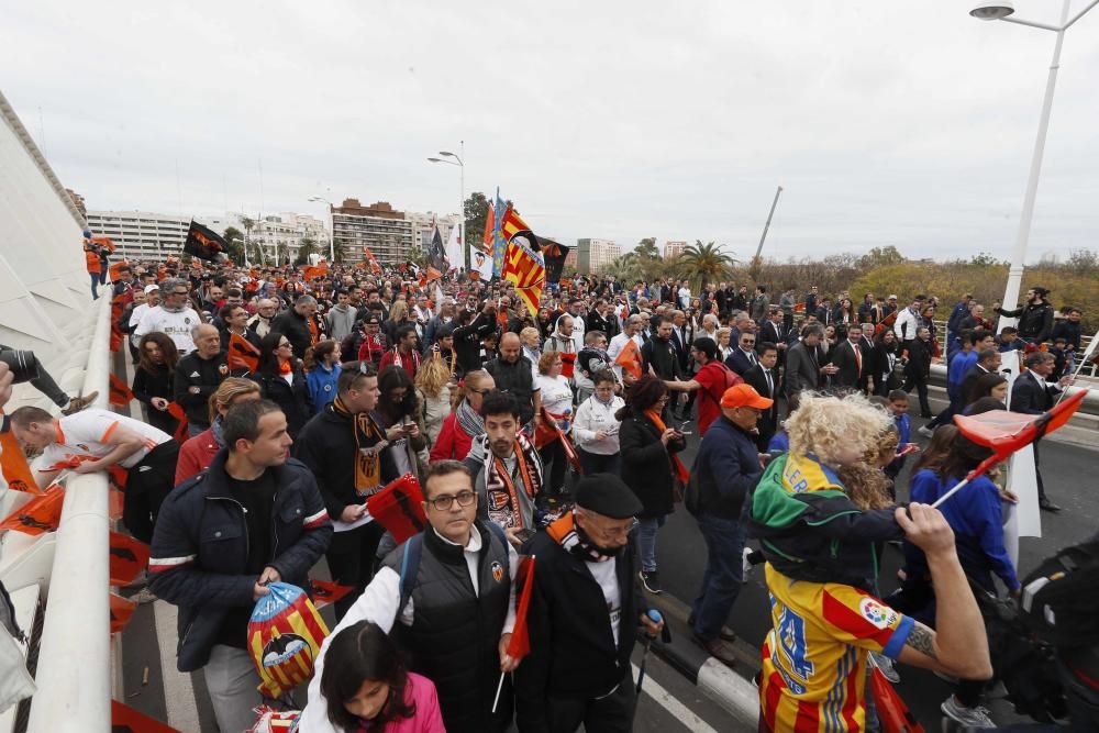 La afición en la celebración del Centenario