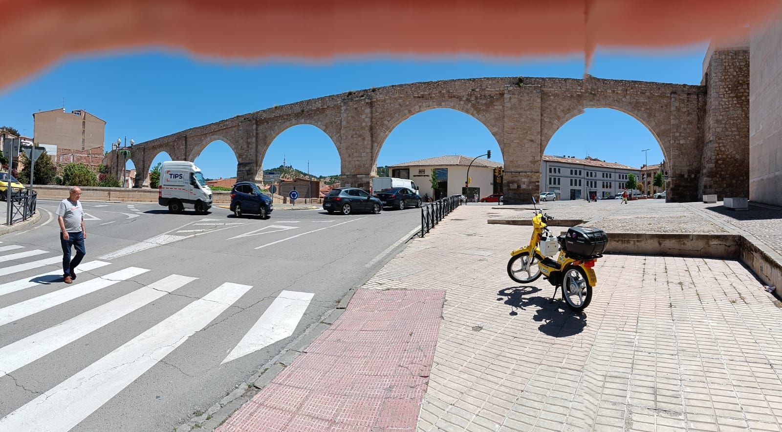 GALERÍA | Las postales de la Vespa que recorre España y llegará el sábado a Zamora