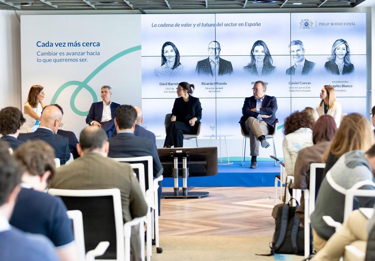 Un momento durante el evento