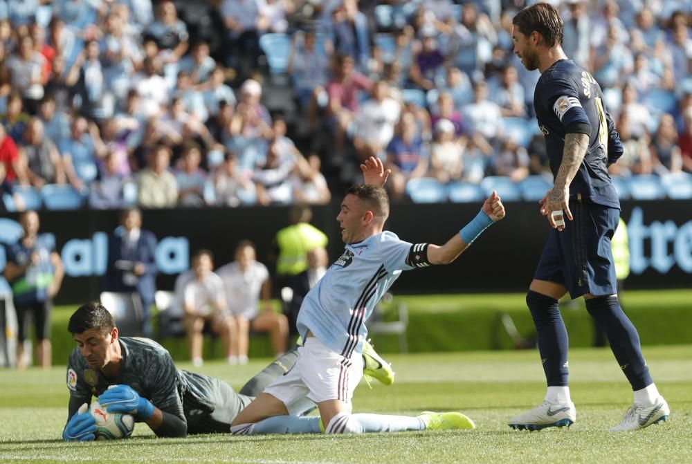 Las fotos de las mejores acciones del partido que terminó con derrota para los vigueses en Balaídos (1-3).