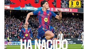 Esta es la portada de SPORT de hoy domingo, 8 de febrero de 2026