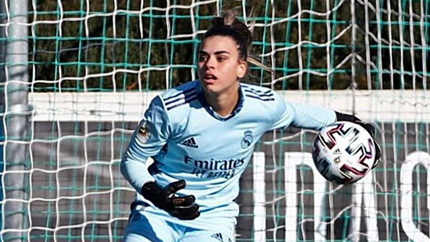 La teldense Misa Rodríguez, portera del Real Madrid.