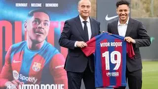 "Vitor Roque va a hacer historia en el Barça"