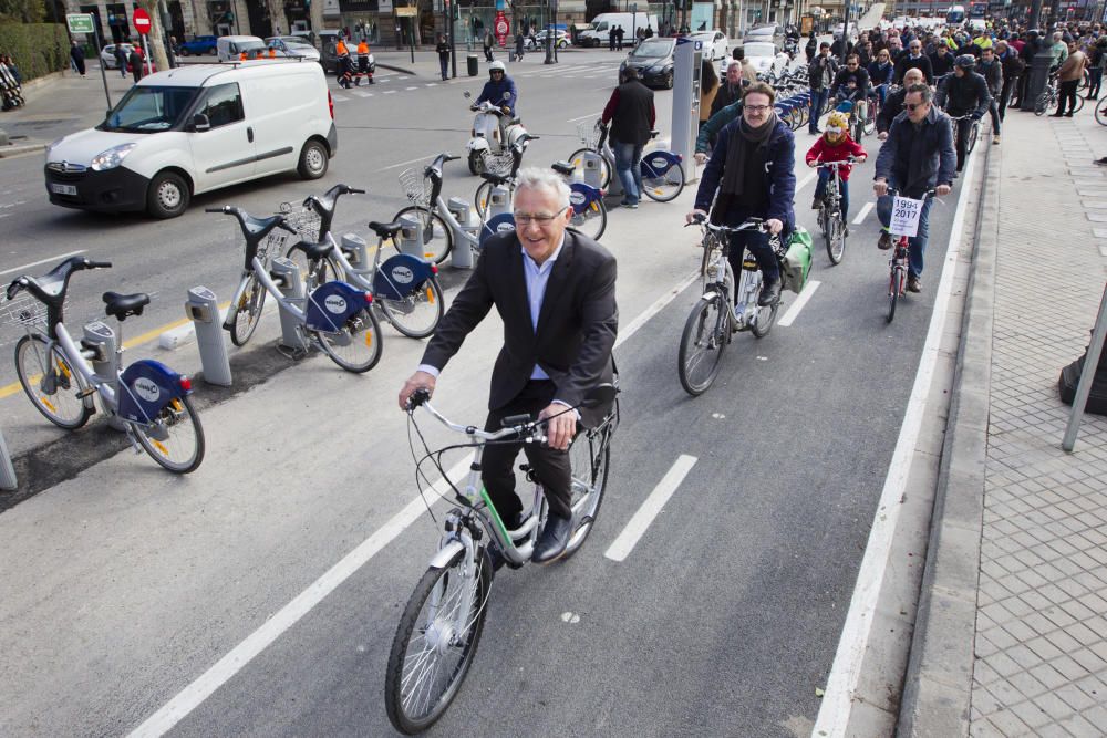 Apertura del anillo ciclista de Valencia