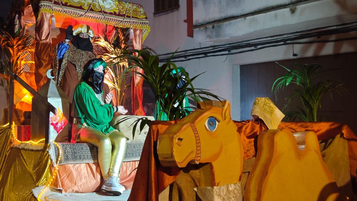 Los Reyes Magos en Sant Joan. Rosa Ferriol