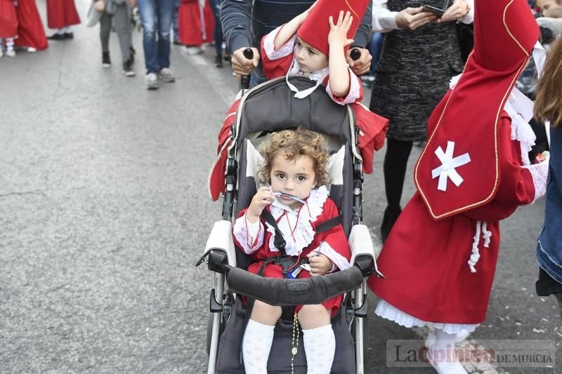 Procesión de los ''coloraos'' de Murcia