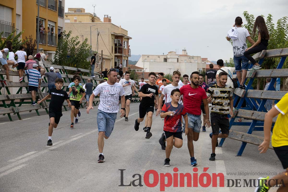 Chupinazo y encierro chico en Calasparra