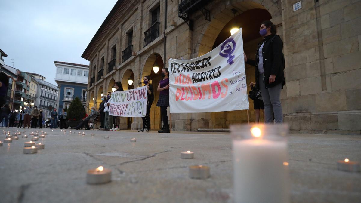 Concentración en Avilés