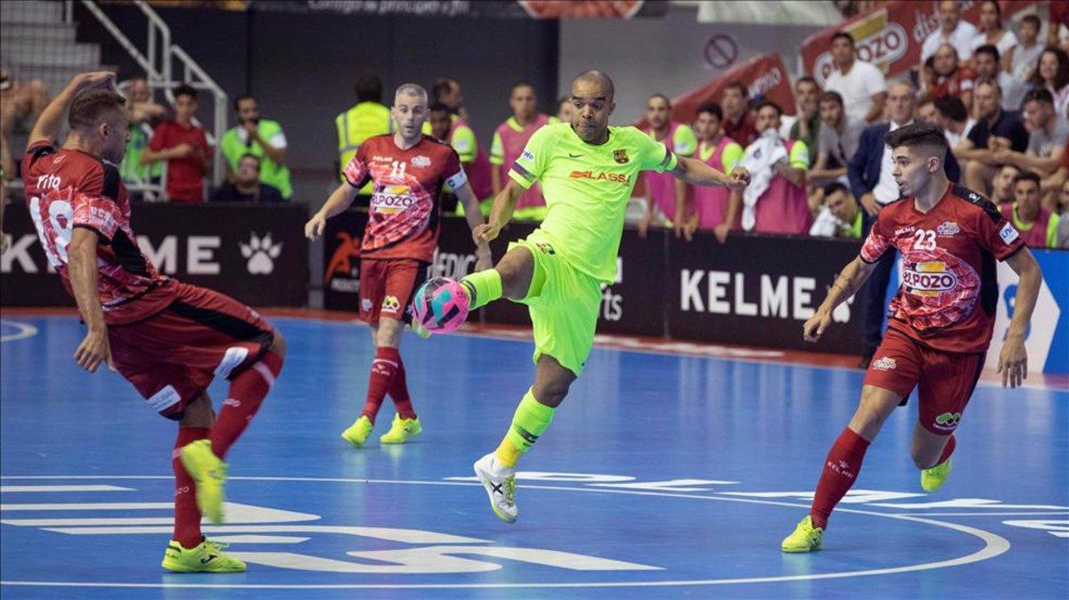 ElPozo en un partido contra el FCBarcelona