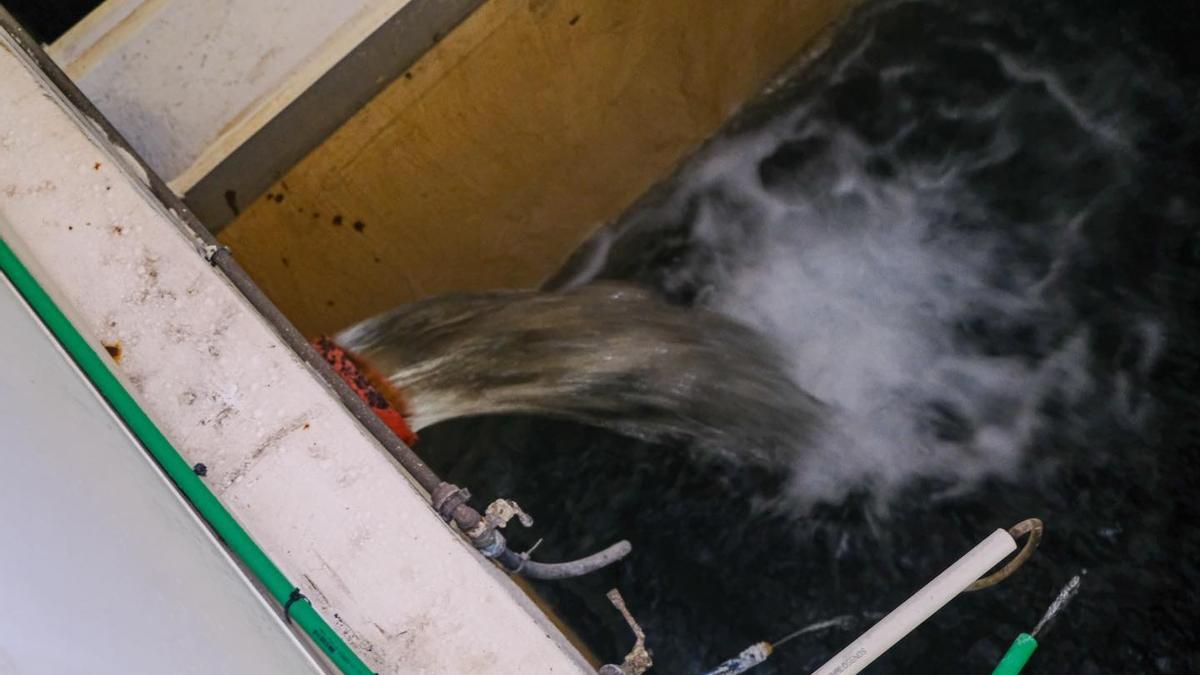 Depósito de almacenamiento de agua potable Santa María del Mar.