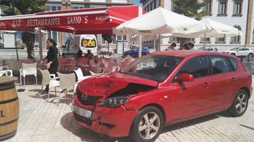 Estado en el que quedó el vehículo accidentado.