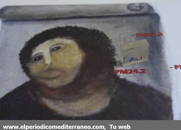 Rueda de prensa en el IVACOR sobre los análisis realizados para la futura restauración del Ecce Homo de Borja