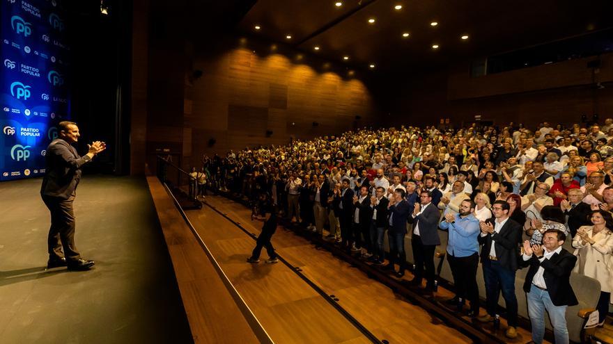 Más de 1.500 personas respaldan a Bernabé Cano en su presentación a la alcaldía de La Nucía