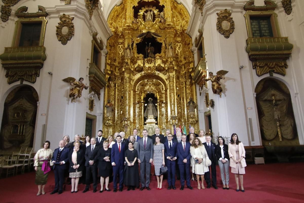 Los Reyes entregan las Medallas de las Bellas Artes en Córdoba