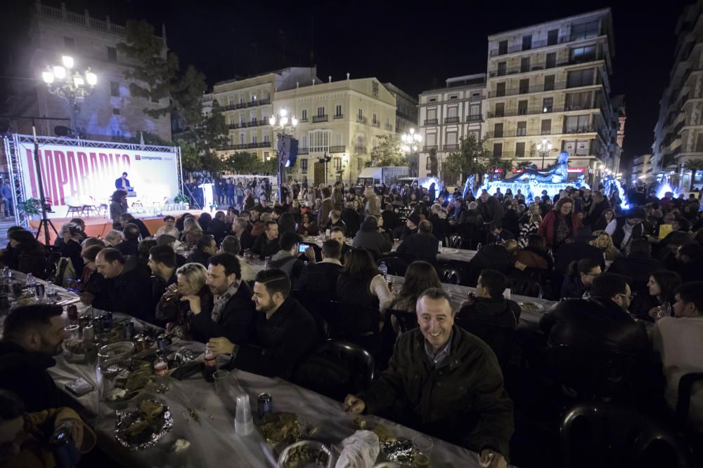 Cierre de campaña de Compromís en València