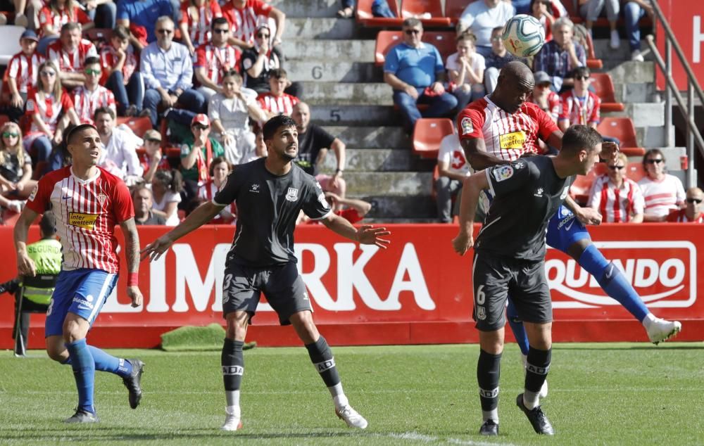 El Sporting 1 Alcorcón 3 en imágenes