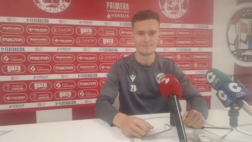 Tresaco, jugador del Zamora CF: "Fueron dos partidos horribles"