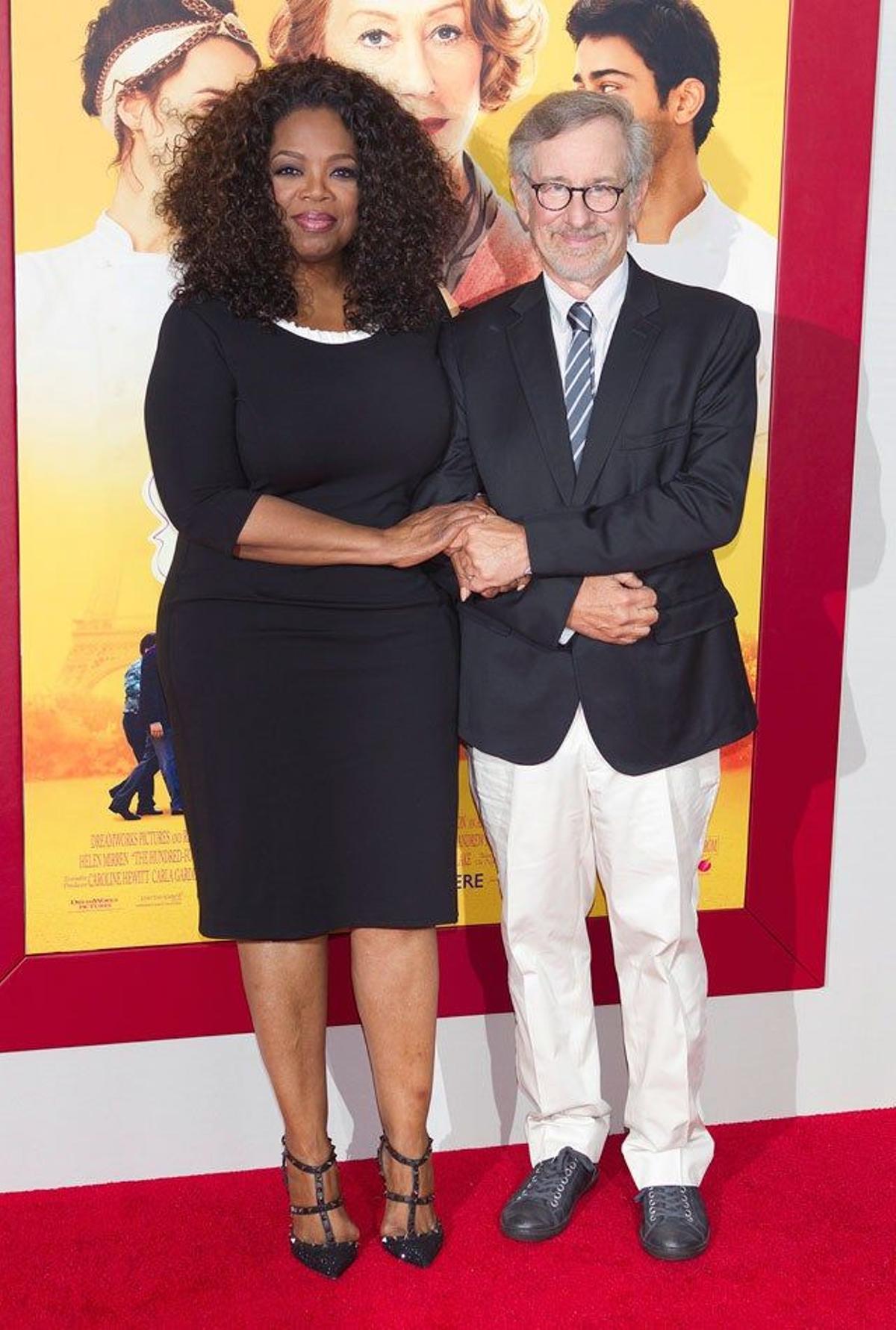 Oprah Winfrey y Steven Spielberg
