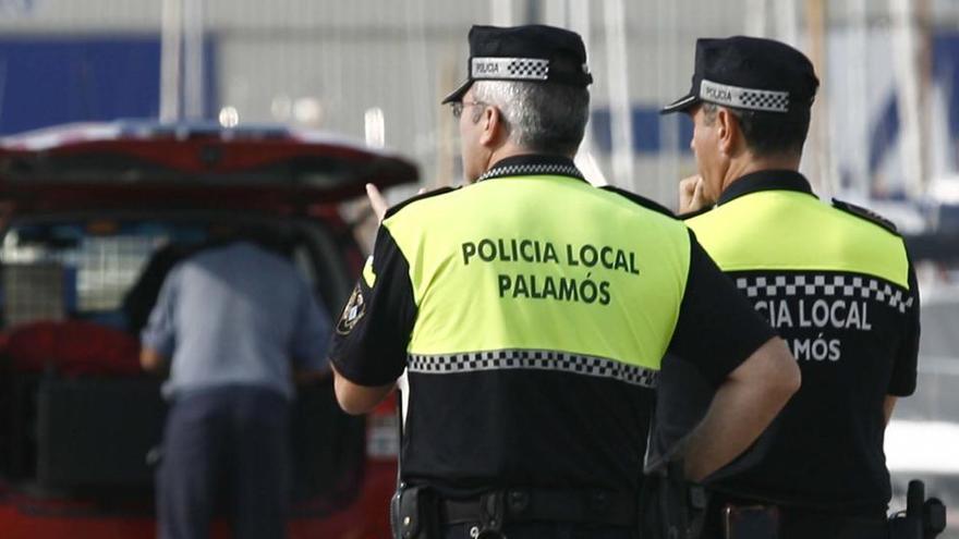 Imatge d&#039;arxiu de la Polica Local de Palamós