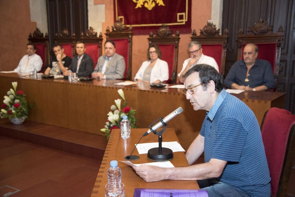 Acte per lliurar a Josep Rueda la medalla de la Ciutat al mèrit Cívic