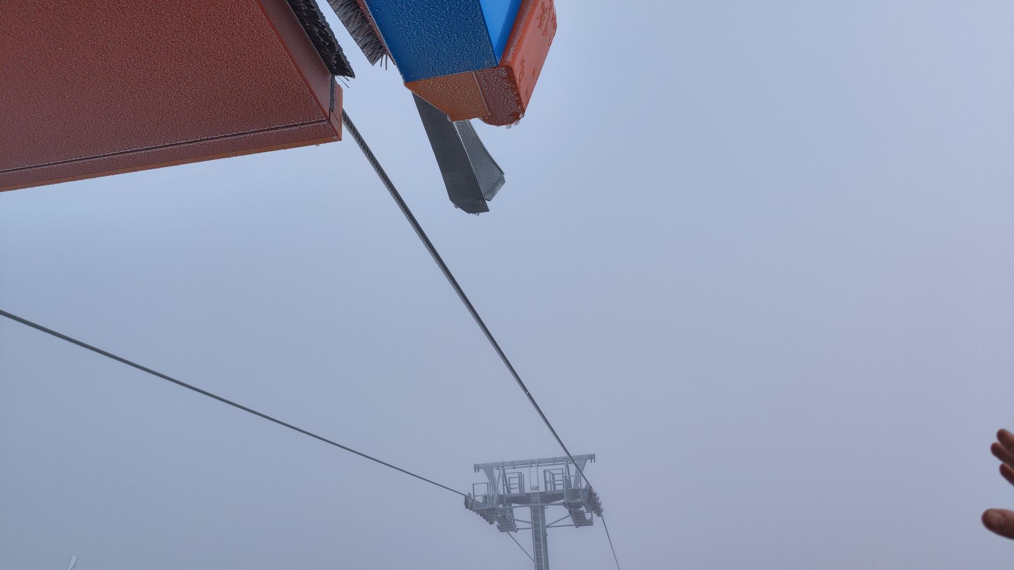 La obra de la telecabina, en imágenes